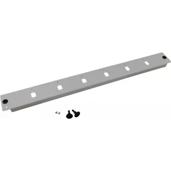 Frontabdeckung für Breakout-Box helos 257708 — grau