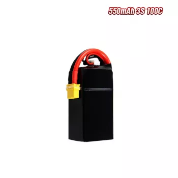 Extralink Lipo-Akku 550MAH 3S mit XT30 100C für FPV-Drohnen, RC-Fahrzeuge