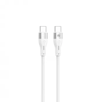 USB-Typ-C-Kabel Tellur TLL155501 1 m, PD 60 W, weiß