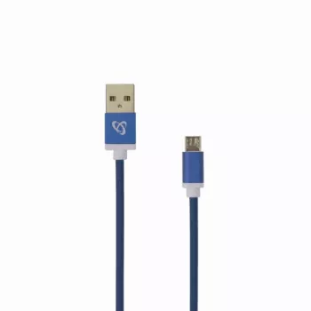 Sbox USB-10315BL USB->Micro USB M/M 1,5 m blau