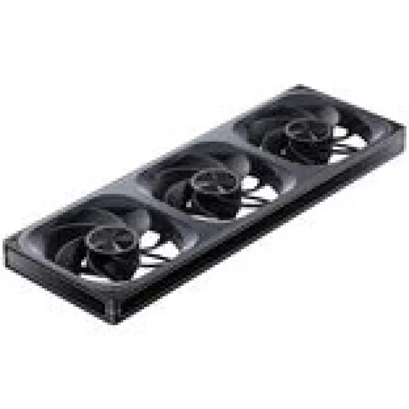 Gehäuselüfter Jonsbo ZA-420BR PWM Reverse ARGB — 3×140 mm, Schwarz