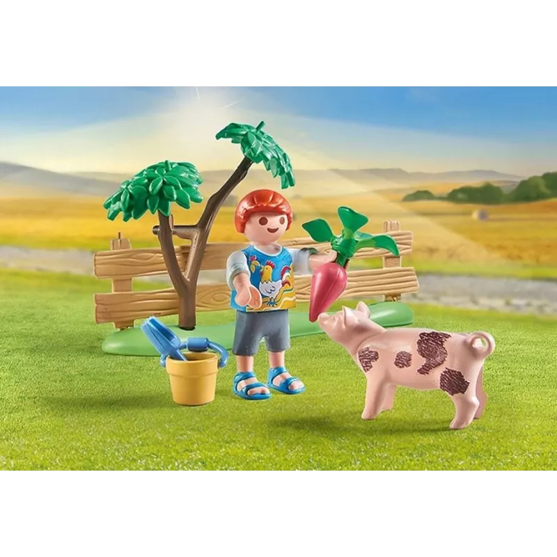 Playmobil 71443 Country: Gemüsegarten mit Großeltern