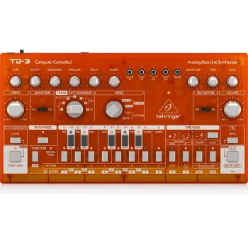 Analog-Synthesizer Behringer TD-3-SB Rot 9V DC
