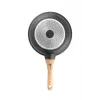 ETA | Pfanne | ETA792990000 TITANIUM II | Universal | Durchmesser 24 cm | Elektro, Induktion, Gas, Glaskeramik | Geeignet für Induktionsherd | Fixierter Griff | Schwarz