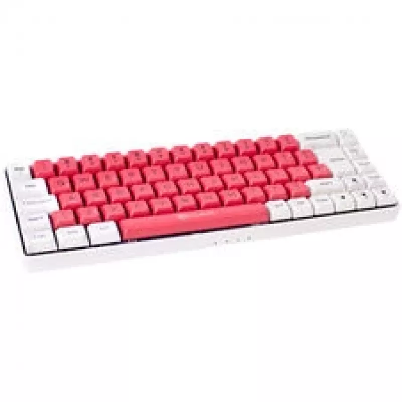 GAMIAC TKL69G SF Gaming Tastatur, Kailh Blau - weiß/rot