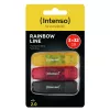 USB-Stick Intenso 32GB USB Typ-A 2.0 Rainbow