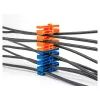 Kabelhalter DeLOCK 66255 orange 24 Kabeleinführungen