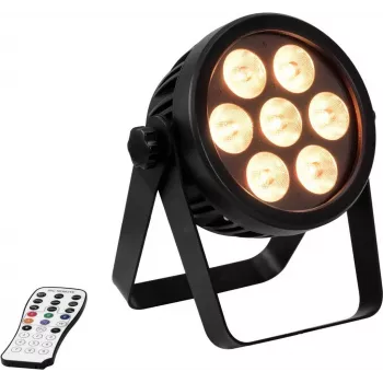 LED-Spot EUROLITE 7C-7 Silent schlank 7W RGB – 7W RGB LED-Beleuchtungskörper