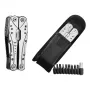 Extralink Multitool, Taschenmesser 23-in-1, mit Etui, Silber