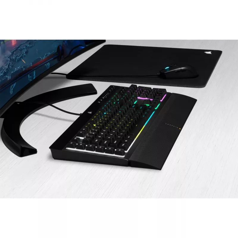 Corsair K55 RGB PRO Gaming-Tastatur USB QWERTZ Deutsch Schwarz