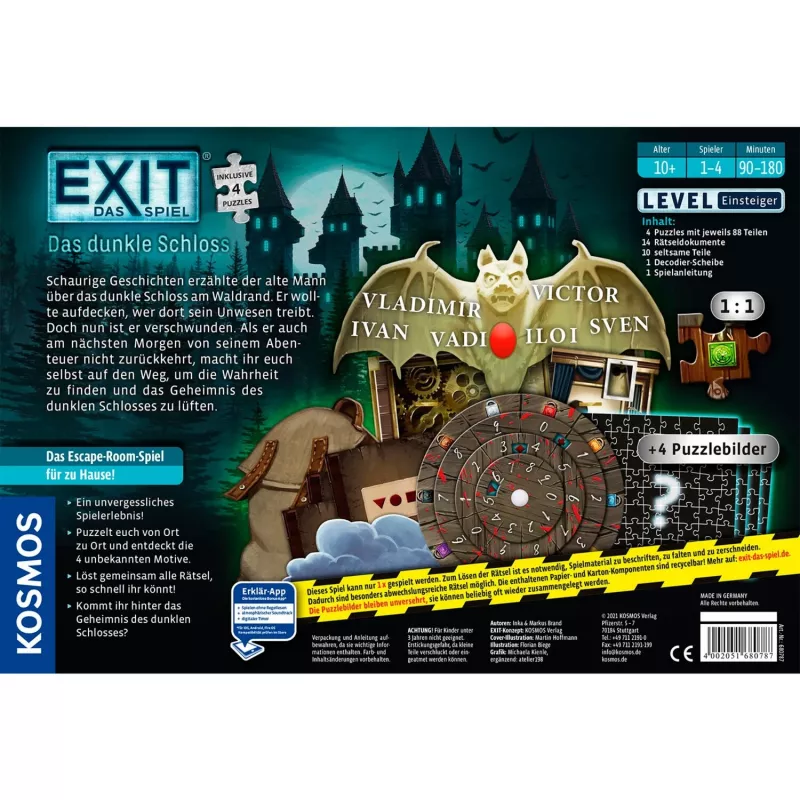 Kosmos 68078 Brettspiel Puzzle
