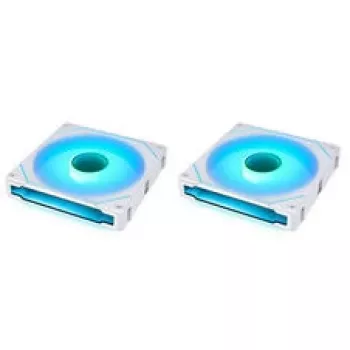 Lian Li UNI FAN SL-INF 140 ARGB Reverse Blade PWM Fan Pack, Weiß