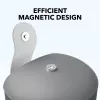 Kopfhörer-Case Anker Soundcore Space One Pro mit magnetischen Metallknöpfen, grau