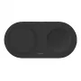 Belkin WIZ021VFBK – 2-in-1 kabellose Ladestation mit Qi2-Technologie 15 W, Schwarz