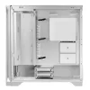 PC-Gehäuse MODECOM VOLCANO EXPANSE S MIDI Tower — Weiß, microATX, gehärtetes Glas, USB-C, unterstützt GPU 430 mm
