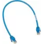 Ethernet-Patchkabel Hager ZZ45WAN100, RJ‑45 auf RJ‑45, blau, 1 m
