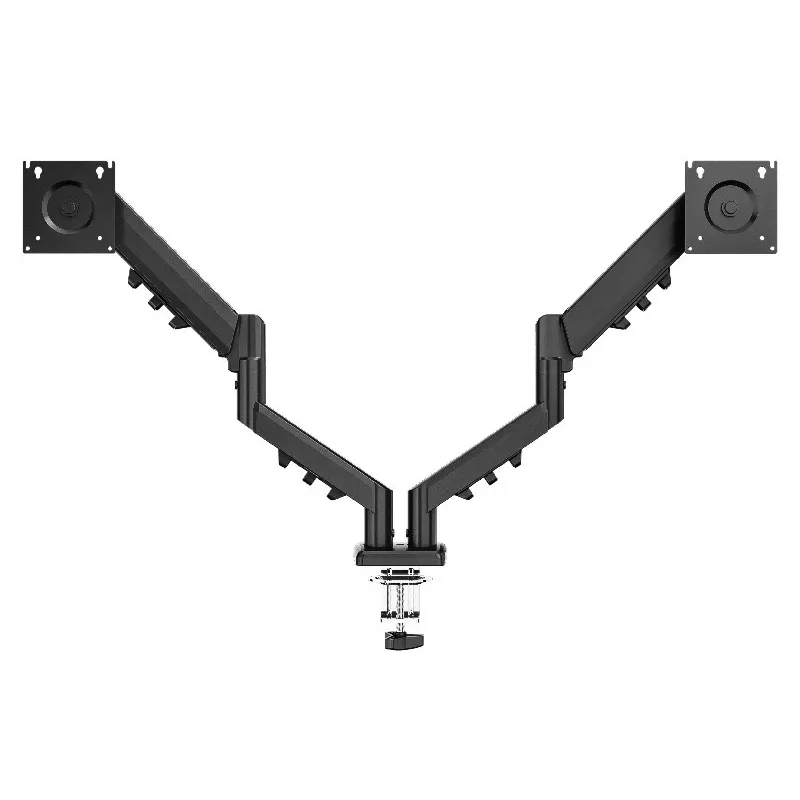 Schreibtisch-Doppelarm-Monitorhalterung TRACER TRAUCH47660 — verstellbare Metallarme, max. 18 kg, VESA bis 100×100, für 13 Zoll–32 Zoll Bildschirme