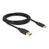 Kabel DeLOCK SuperSpeed USB (USB 3.2 Gen 2) Typ-A auf Typ-C 2 m