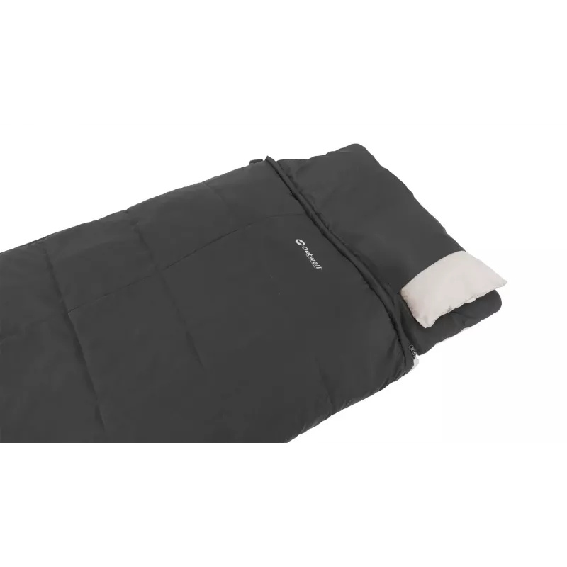 Schlafsack Outwell Contour Prime Erwachsener rechteckig 850×2200 mm Polyester Dunkelgrau