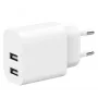 Ladegerät Gembird TA-UC-2A12-01 Indoor AC 2.4A 2 USB Weiß