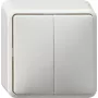 GIRA 010513 Elektrischer Schalter Weiß (010513)