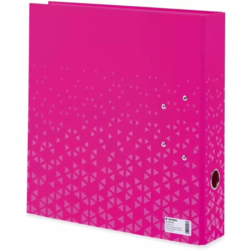 HERMA Color Ringbuch A4 Pink D-Ring Karton 1 Stück