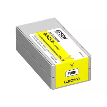 Epson GJIC5(Y): Tintenpatrone für ColorWorks C831 (Gelb) (MOQ=10)