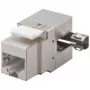 Wentronic Goobay CAT 6 KeyStone RJ45 Jack, STP geschirmt, 250 MHz - Anschluss: LSA, 90° gewinkelter Ausgang (95901)