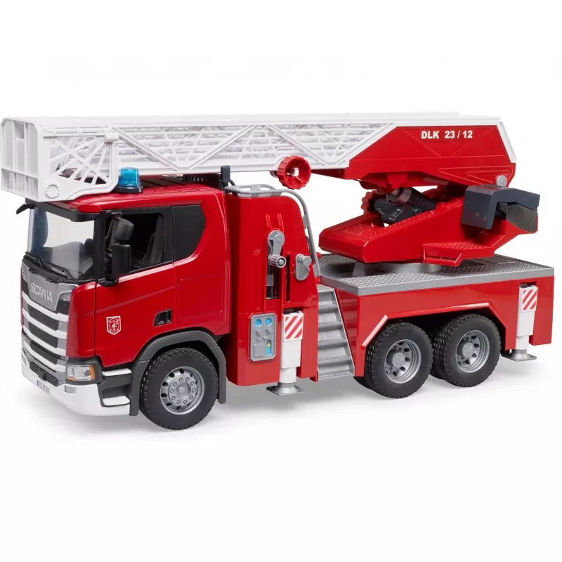 Feuerwehrfahrzeug BRUDER Scania Super 560R Rot Weiß Kunststoff 3+