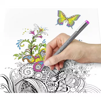 Fineliner Staedtler pigment liner 308 Blau 1 Stück