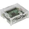 Gehäuse Joy-IT für Raspberry Pi A+ Transparent RB-Casea+01 — Schutzgehäuse, klares Kunststoff