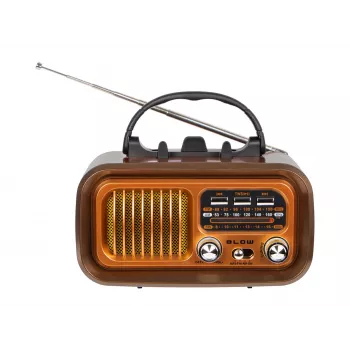 Tragbares analoges AM/FM-Radio RA16 Solar