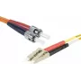 Tecline exertis Connect - Patch-Kabel - ST Multi-Mode (M) auf LC Multi-Mode (M) - 20 m - 50/125 Mikrometer - OM2 - orange (85420)