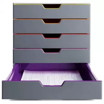 Dokumentenablagebox Durable VARICOLOR 5
