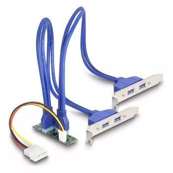 DeLOCK 61066 Interner USB 3.2 Gen 1 Adapter M.2 Stecker Schwarz