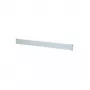 Blindabdeckung Apranet 19 Zoll 1HE Grau