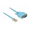 Serielles Kabel DeLOCK 63341 Blau 1m DB-9