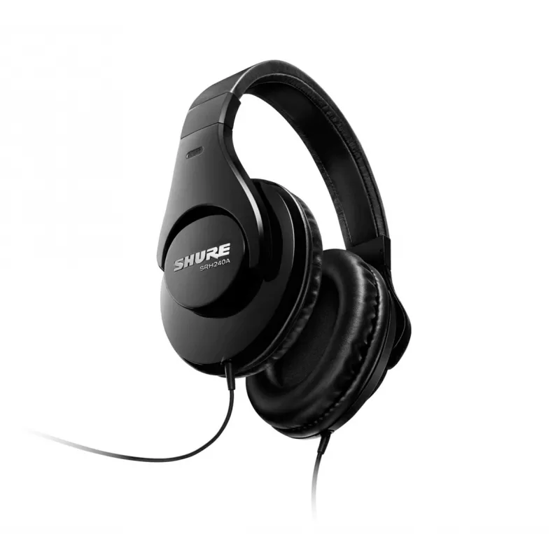 Shure SRH240A Kopfhörer Kabelgebunden Kopfbügel Musik Schwarz