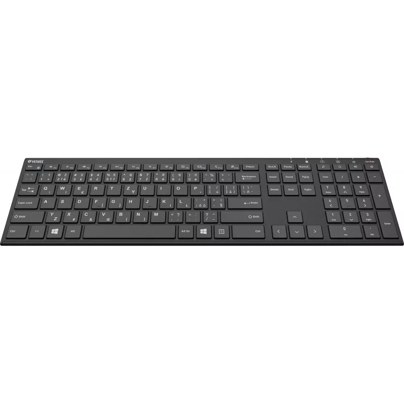 Kabellose Tastatur YENKEE YKB 2000 CSBK – schlankes, kompaktes Design, kabellose Verbindung