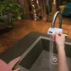 Wasserhahn-Wasserfilter BRITA Modell 1.2023.0413, 3 Modi, 5-stufige Kartusche, 600 L Kapazität, weiß, 5 Hahnadapter