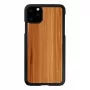 Smartphone-Hülle Man and Wood für iPhone 11 Pro Max – Cappuccino Schwarz
