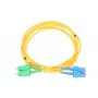 Extralink Patchkabel SC/UPC - SC/APC, Singlemode Duplex, G.652D Glasfaser, PVC 3 mm, 5 m