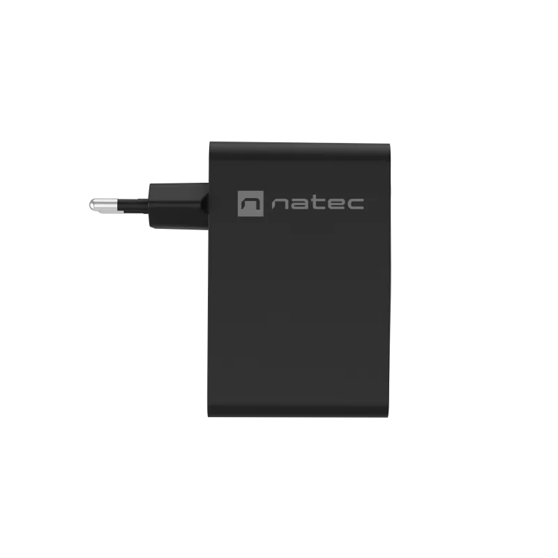 NATEC NUC-2234 Ladegerät für mobile Geräte Laptop, Smartphone Schwarz AC Schnellladung Indoor