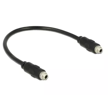 Audio Kabel 3,5mm DeLOCK 85115 0,25m Schwarz