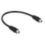 Audio Kabel 3,5mm DeLOCK 85115 0,25m Schwarz