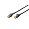 Netzwerkkabel Digitus CAT 6 S/FTP RJ-45 7m Schwarz