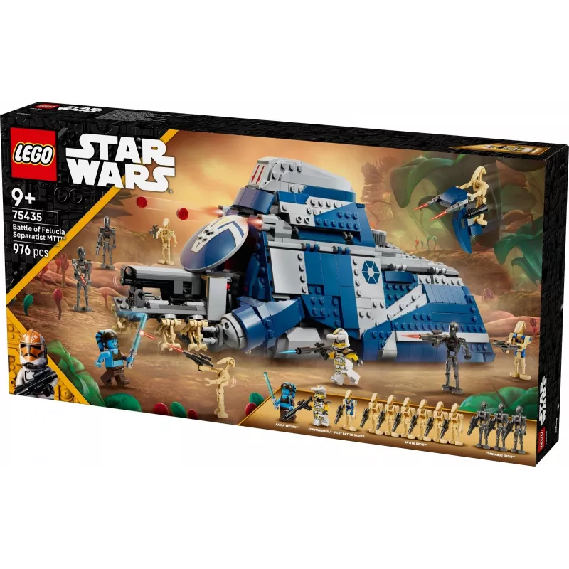 Star Wars 75435 Separatist MTT (Multi-Troop Transport) aus der Schlacht von Felucia