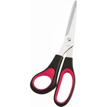 Büroschere WEDO 976 81 gerader Schnitt Schwarz Rot