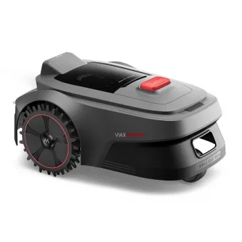 Mähroboter MOVA ViAX 300 — Akku, 300 m², 20 cm Schnittbreite, 20–60 mm Schnitthöhe, Rot/Schwarz