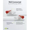 Wentronic Goobay CAT 6 Patchkabel, S/FTP (PiMF), Weiß, 3 m – LSZH halogenfrei, Kupfer (93507)